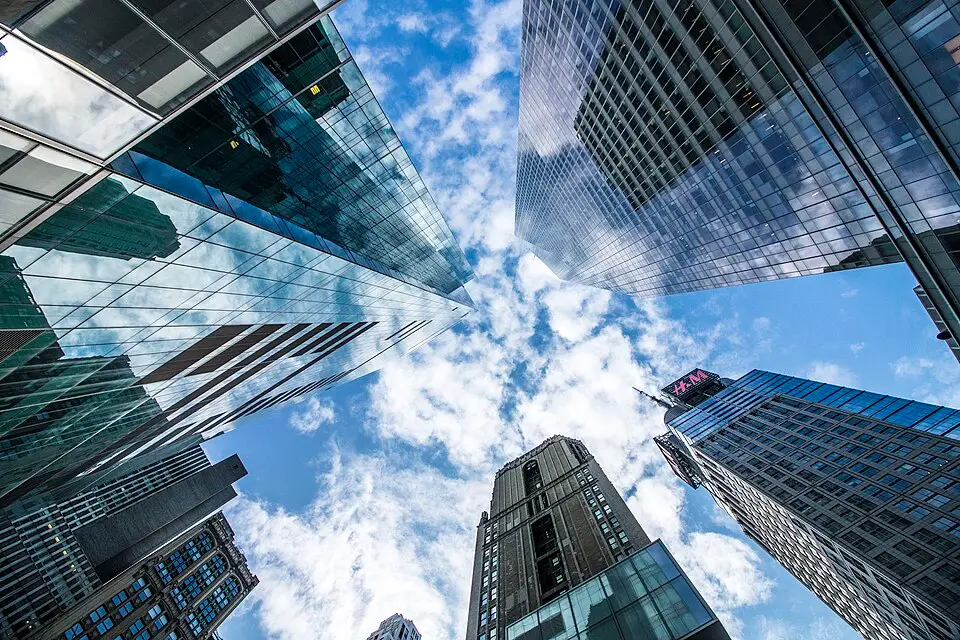 Amerika New York wolkenkrabbers