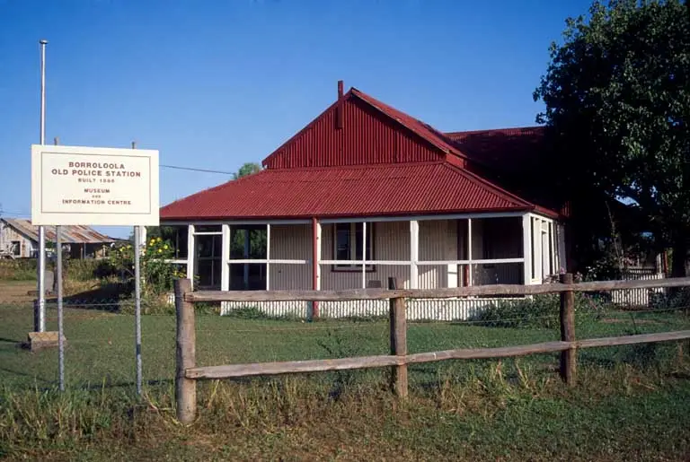 Australië Borroloola historisch politiebureau