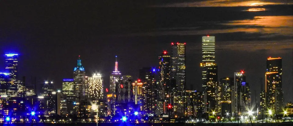 Australië Melbourne skyline