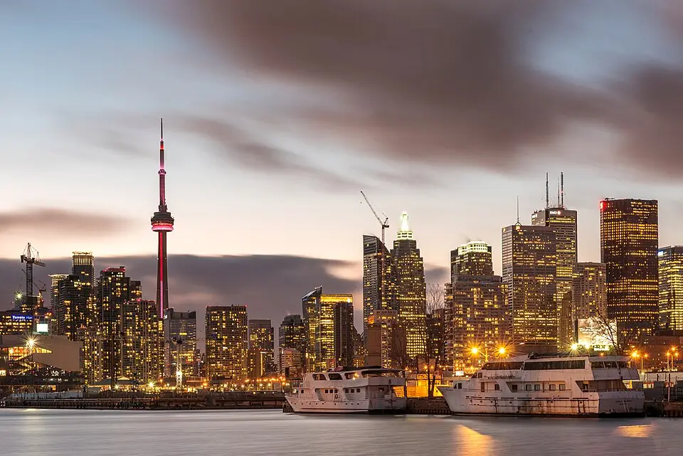 Canada Polson Pier in Toronto