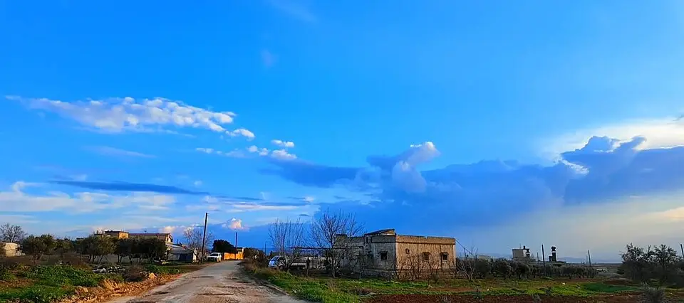 Syrië - het dorp Qurbé