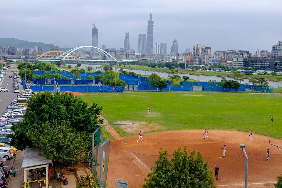 Taiwan Taipei baseball veld
