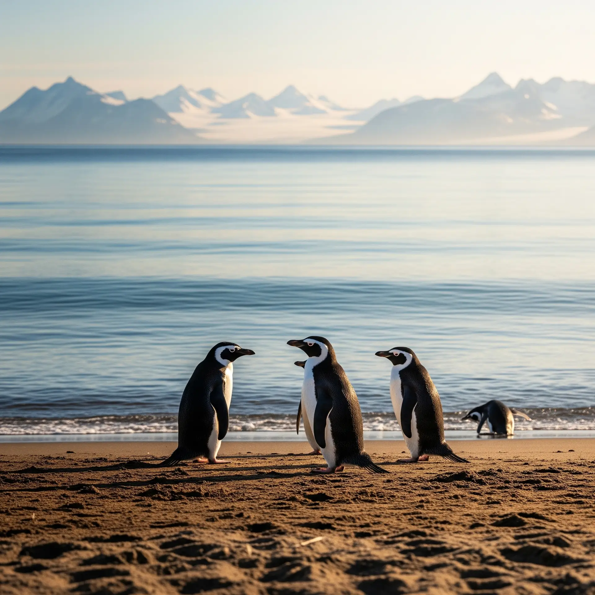 Zuid-Georgia en de Zuidelijke Sandwicheilanden Stormbandpinguins